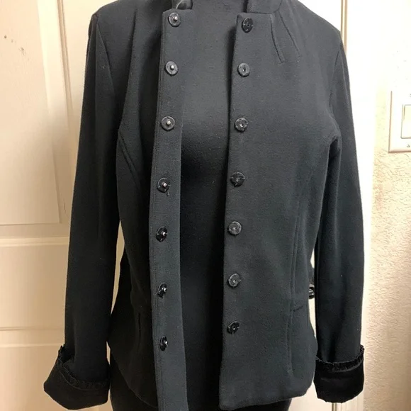 White House Black Market Medium Black Jacket. - Picture 12 of 13